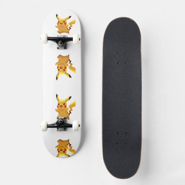 Pokémon und seine Treue Freunde T-Shirt Skateboard (Front)