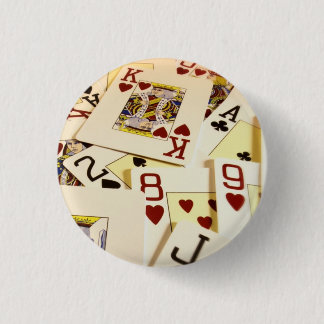 POKER 3 CM ROUND BADGE