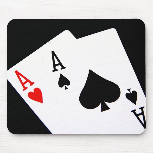 Poker Aces Mousepad (Front)
