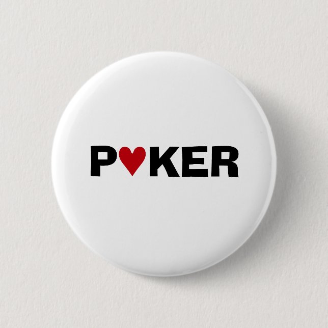 Poker Addict 6 Cm Round Badge (Front)