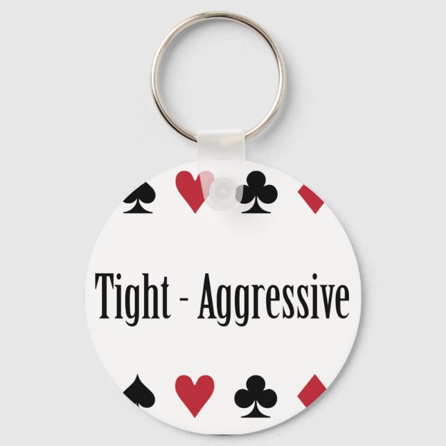 ** POKER ADDICT ** KEY RING (Front)