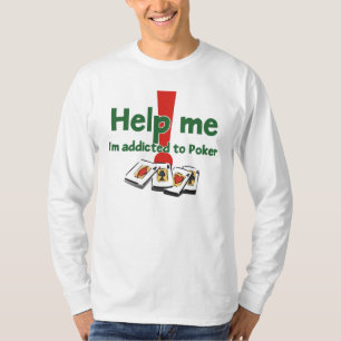 Poker Addict's long sleeve t-shirt
