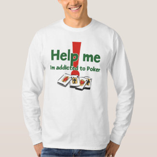 Poker Addict's long sleeve t-shirt