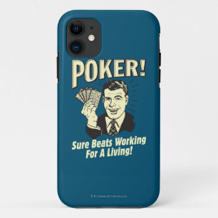 Poker: Beats Working for a Living Case-Mate iPhone Case