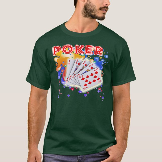 POKER BUBBLES T-Shirt (Front)