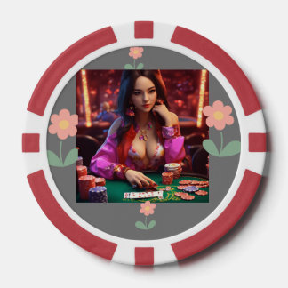 Poker card chips
