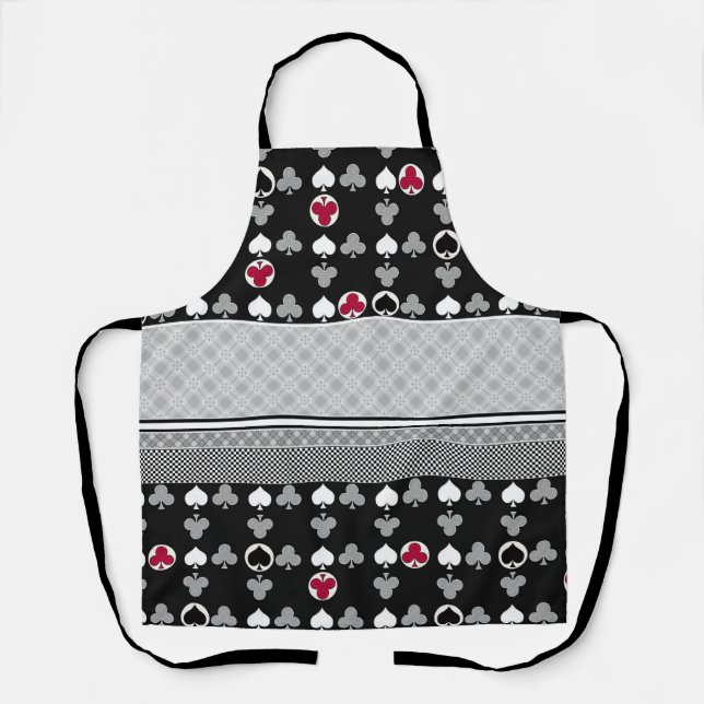 Poker Card Game  Apron (Front)