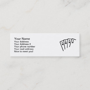Poker Cards Aces