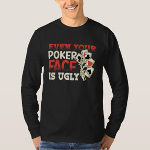 Poker Casino Poker Player Gambling Roulette Retire T-Shirt