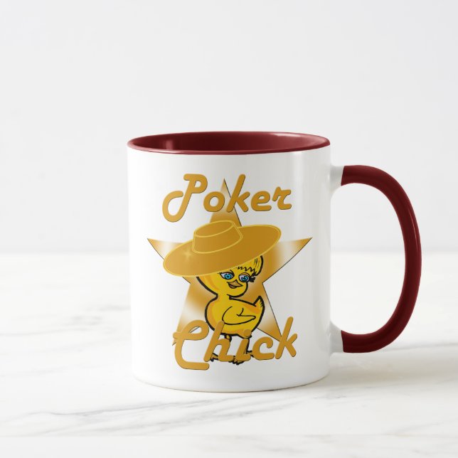 Poker Chick #10 Mug (Right)