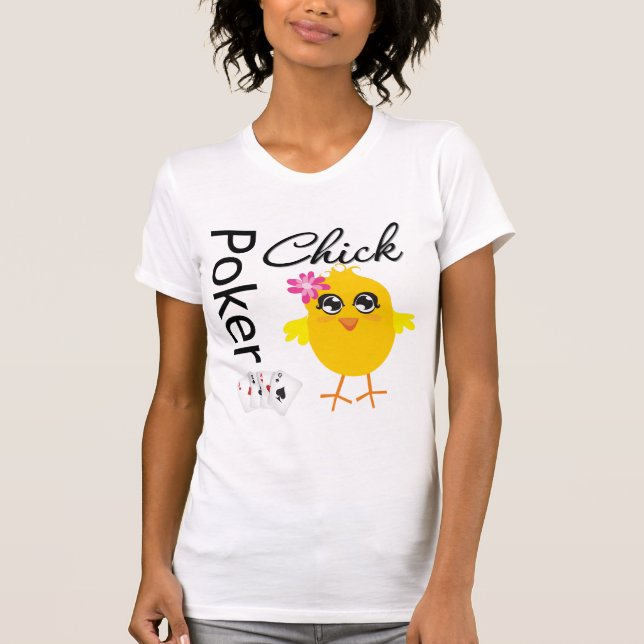 Poker Chick T-Shirt (Front)