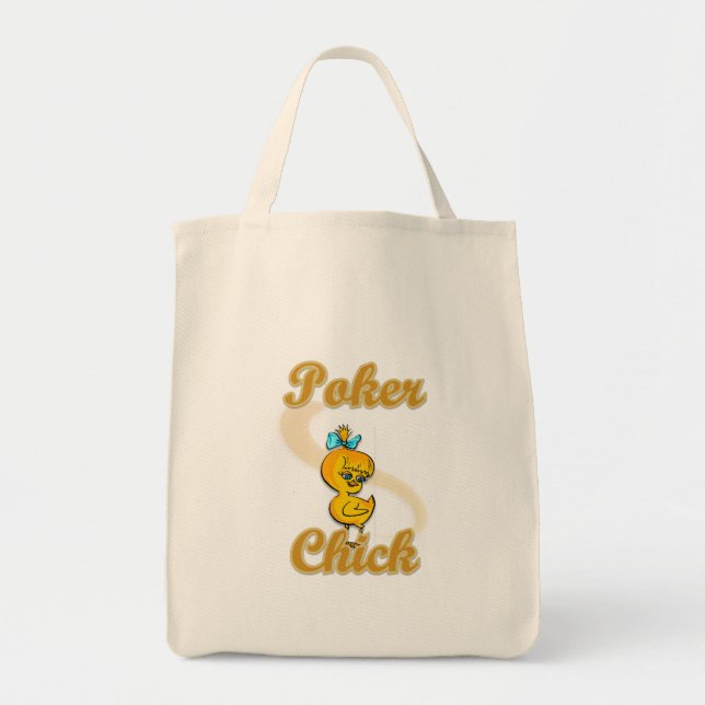 Poker Chick Tote Bag (Front)