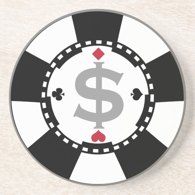 Poker Chip Coaster (Front)