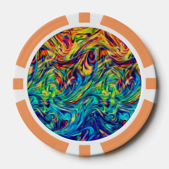 Poker Chip Fluid Colours (Front)