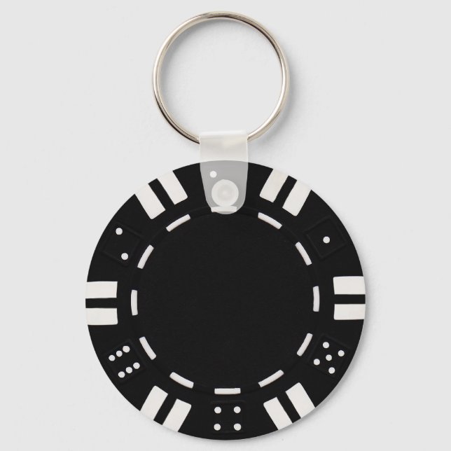poker chip key chain (Front)