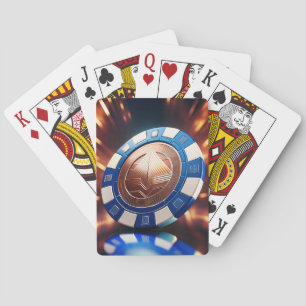 Poker Chip Playing Cards
