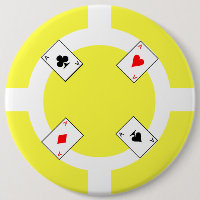 Poker Chip - Yellow