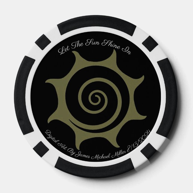 Poker Chips By James Michael Miller 5/14/2024 (Back)