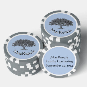 Poker Chips - Family Tree