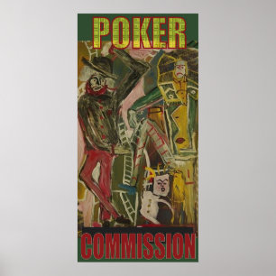 POKER COMMISSION POSTER