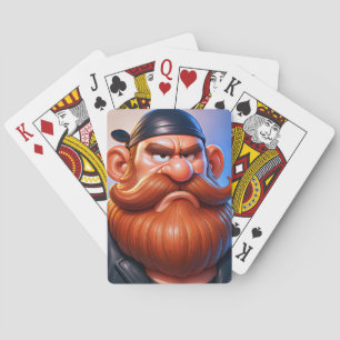 Poker Deck Tough Face