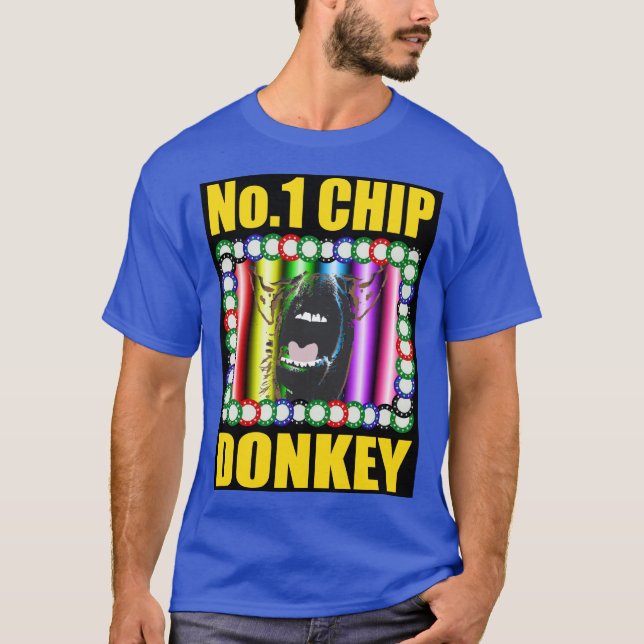 Poker Donkey - T-Shirt (Front)