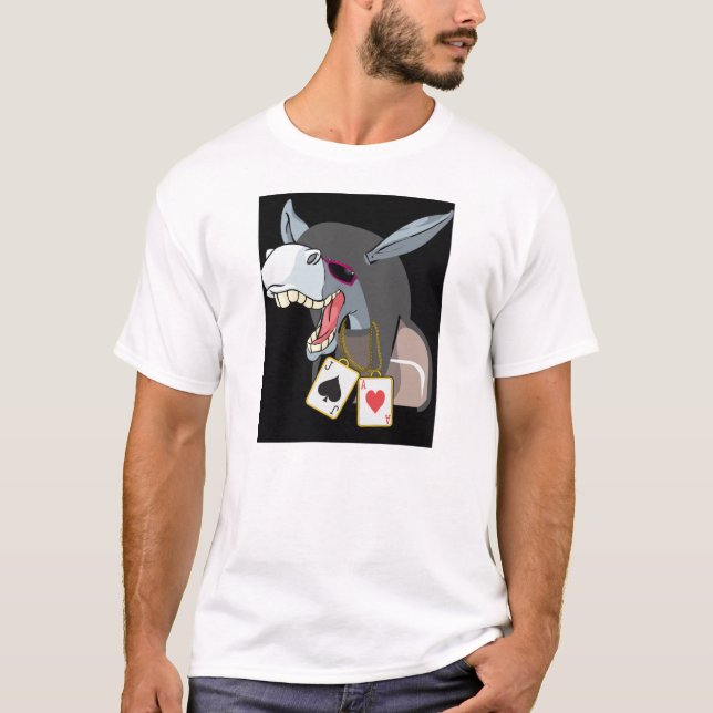 Poker Donkey T-Shirt (Front)