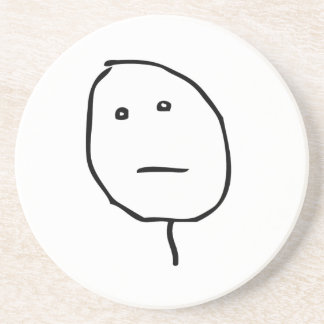 Poker Face Coaster