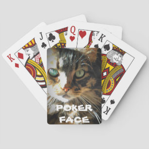 Poker Face Grumpy Kitty Playing Cards