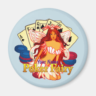 Poker Fairy Magnet