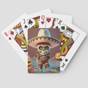 Poker game (cards) day of the dead playing cards
