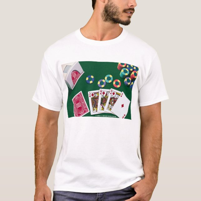 Poker Hand T-Shirt (Front)