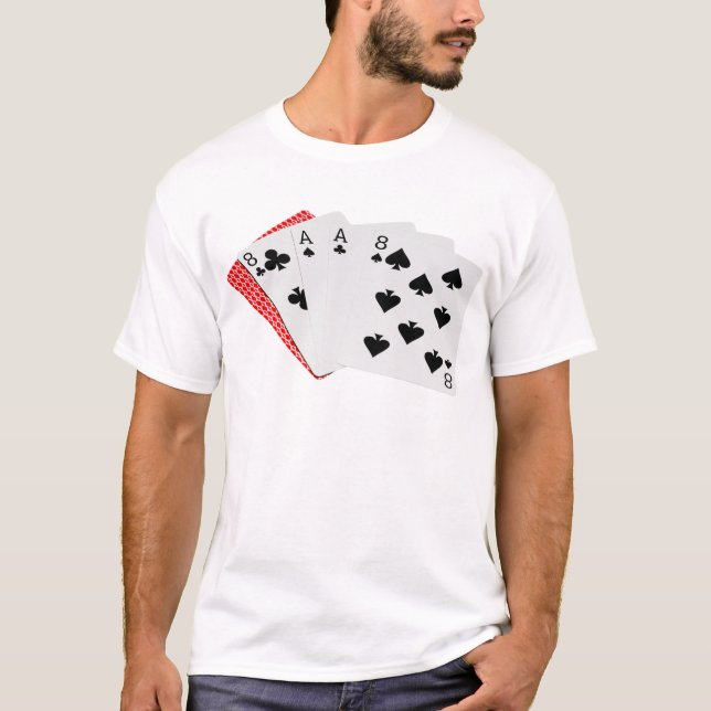 Poker Hands - Dead Man's Hand T-Shirt (Front)