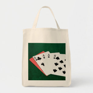 Poker Hands - Dead Man's Hand Tote Bag