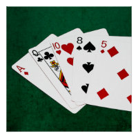 Poker Hands - High Card - Ace