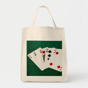 Poker Hands - One Pair - Ace Tote Bag
