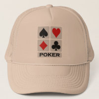Poker hat - choose colour