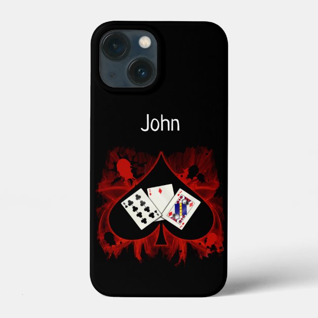 Poker iPhone 13 Case (Back)
