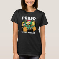 Poker is 100 Skill 50 Luck Casino card player poke