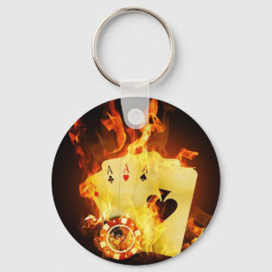 POKER KEY RING