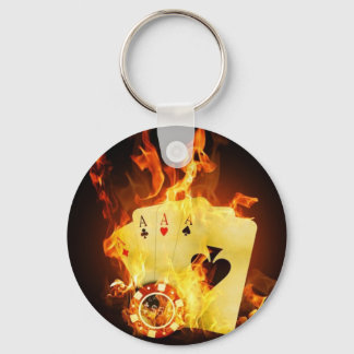 POKER KEY RING