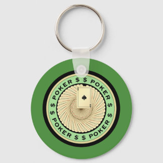 POKER KEY RING