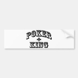 Poker King Bumper Sticker