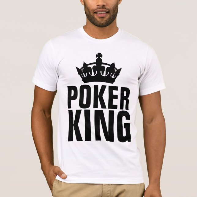 POKER KING MEN'S T-Shirts Tees (Front)