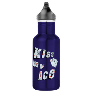 Poker, Kiss My Ace, 532 Ml Water Bottle