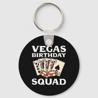 Poker Lover | Poker Birthday Squad Key Ring
