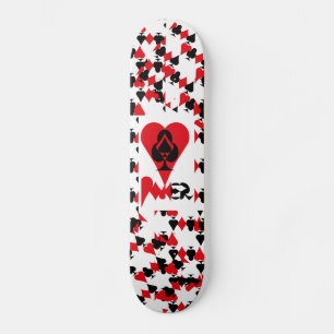 POKER NEW ORIGINAL pixelat by Masanser Skateboard