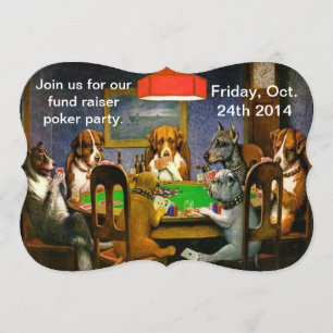 Poker Party Invite