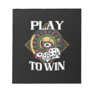 Poker Play To Win Notepad