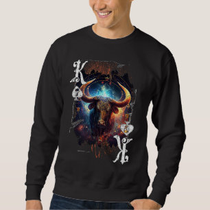 Poker Player Apparel Zodiac Sign Edition Taurus Sweatshirt